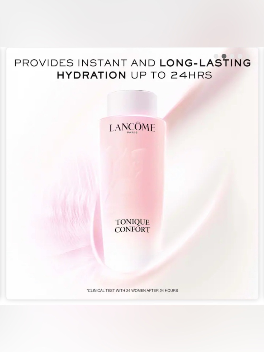 New travel Sz  50ml Lancôme Tonique Confort Hydrating Toner